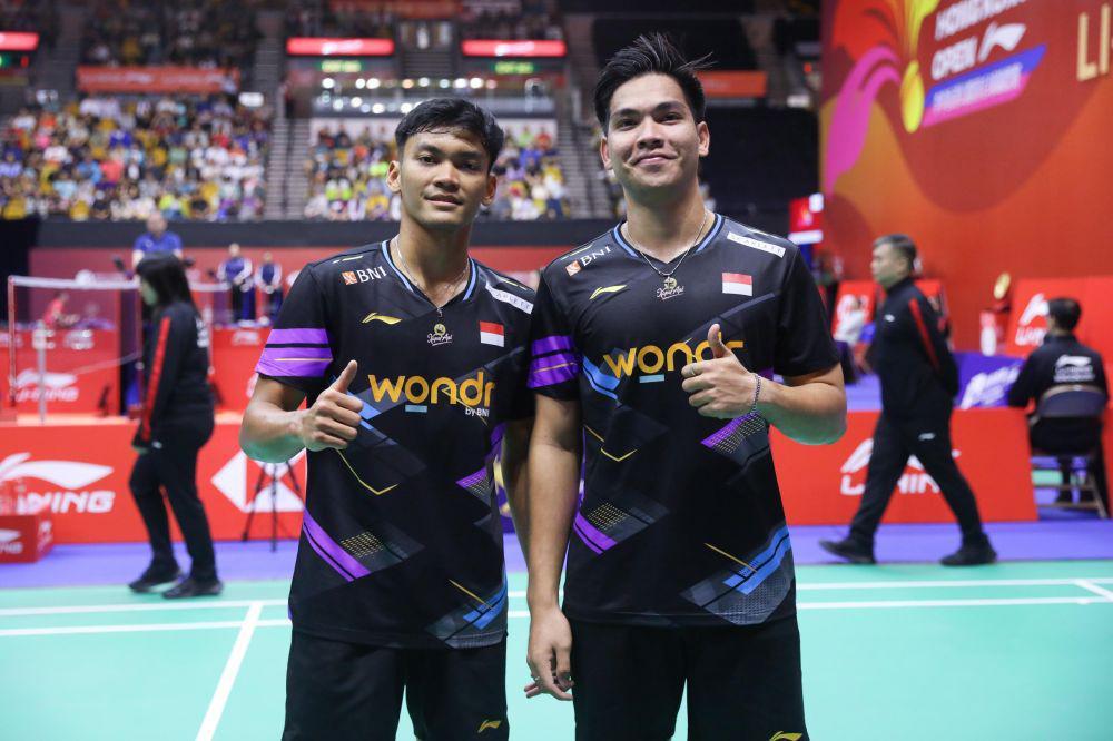 Muhammad Shohibul Fikri/Daniel Marthin di babak 32 besar Hong Kong Open 2024 (dok.PP PBSI)