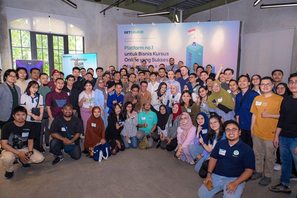 Tim GetCourse Indonesia dalam GetConference (Dok.GetCourse)