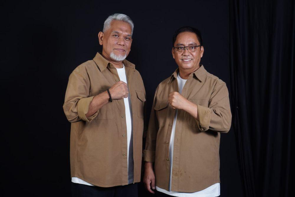 Pasangan calon wali kota dan wakil wali kota Makassar Muhammad Amri Arsyid-Abdul Rahman Bando. (Dok. Istimewa)