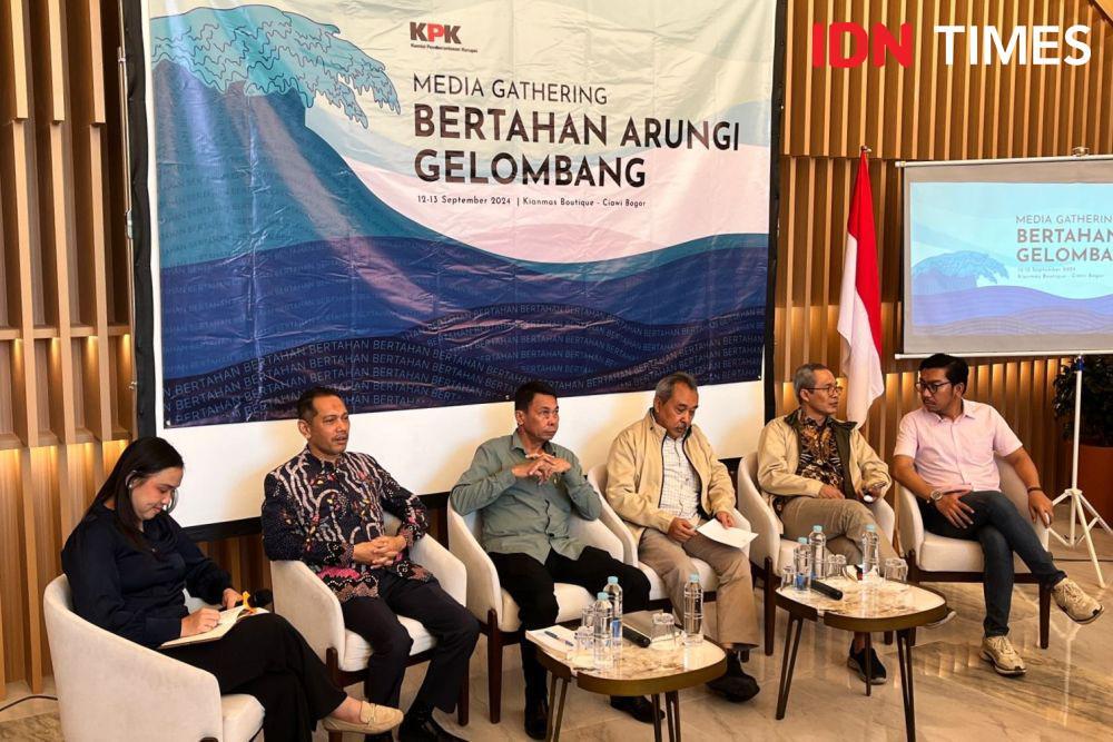 Ketua sementara KPK, Nawawi Pomolango (IDN Times/Aryodamar)