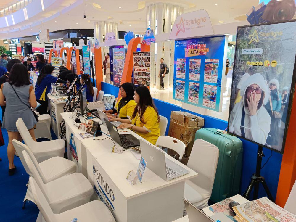 BRImo-Astindo Holiday Fair 2024 di Laguna Atrium G Floor Delipark Mall Medan, tanggal 12-15 September 2024. (Dok. IDN Times)