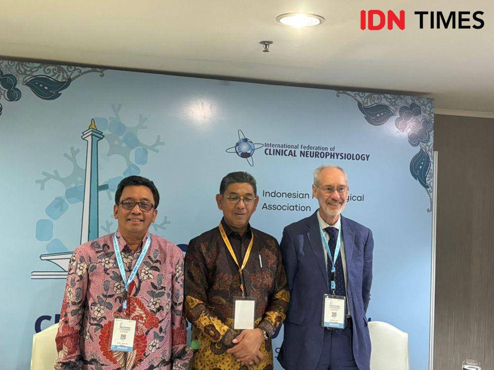 ilustrasi Press Conference The International Congress of Clinical Neurophysiology (ICCN) 2024 (IDN Times/Rifki Wuda)