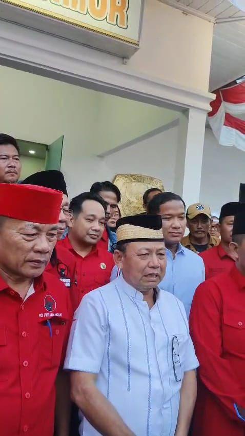 Disahkan KPU jadi Paslon, Dawam-Ketut Cabut Gugatan ke Bawaslu Lamtim