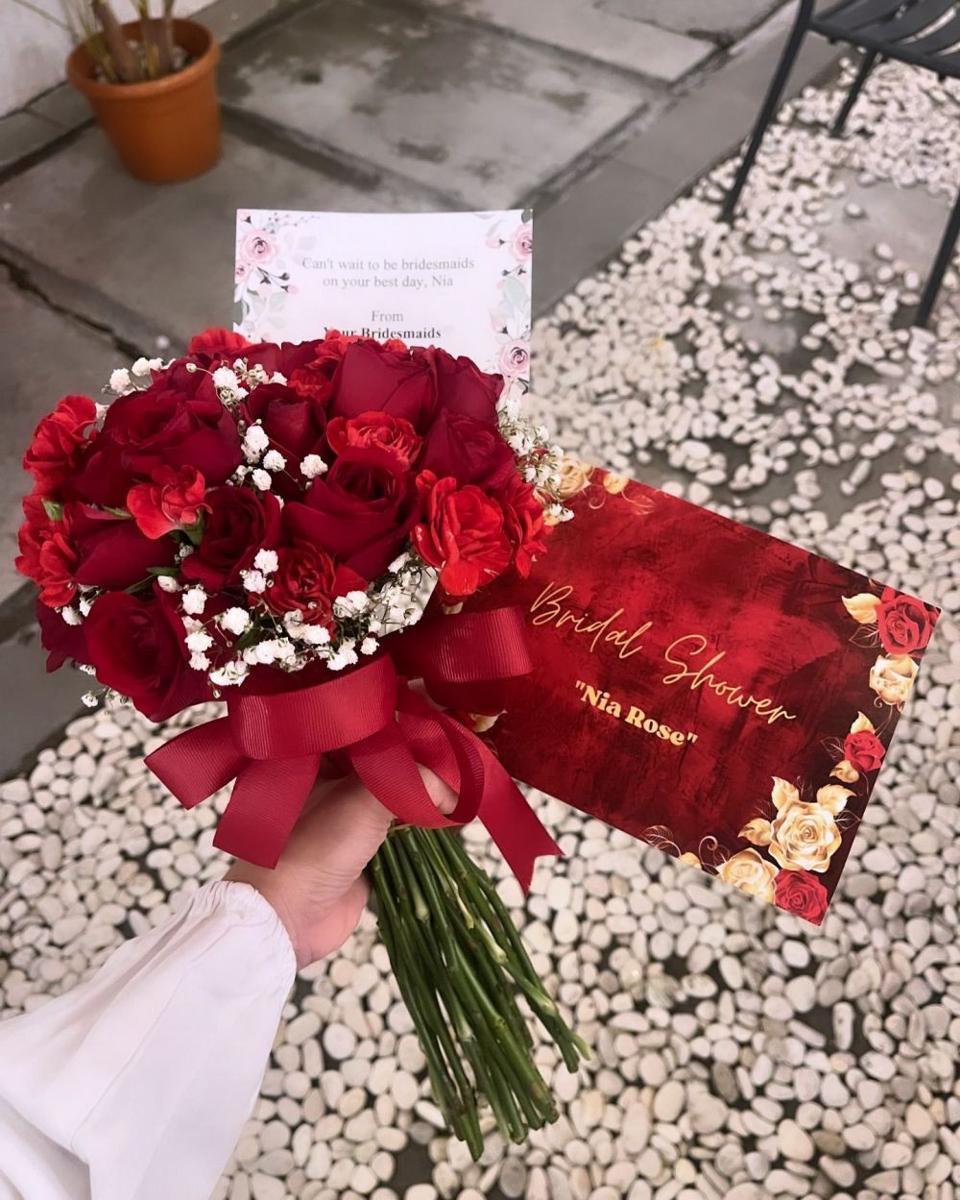 potret bridal shower Nia LIDA (instagram.com/lida2020.nia)