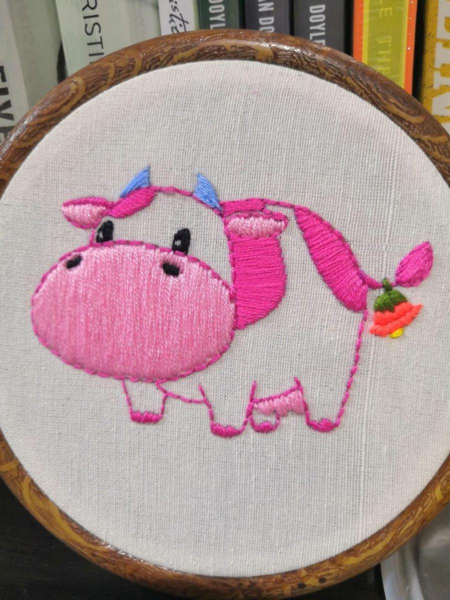 potret karya buatan tangan Harvest Moon (reddit.com/user/borkietrift)