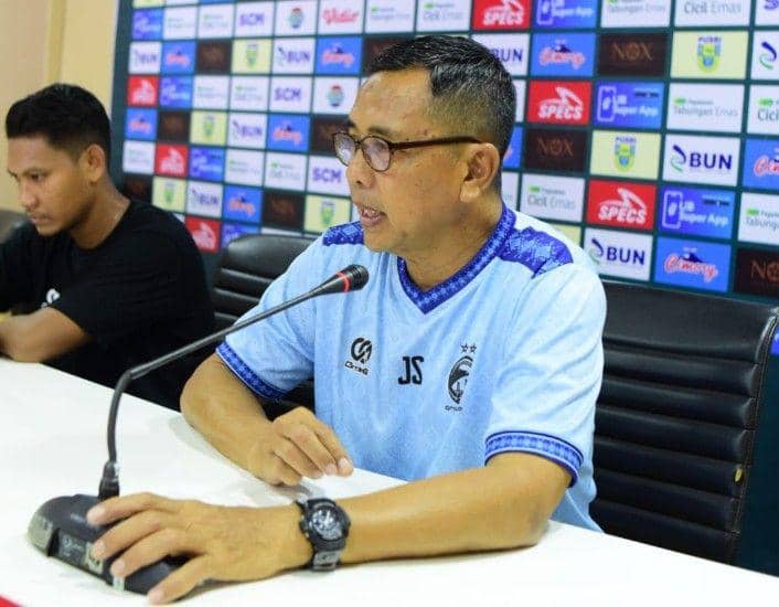 Pelatih Sriwijaya FC Jafri Sastra (Dok. SriwijayaFC.id)