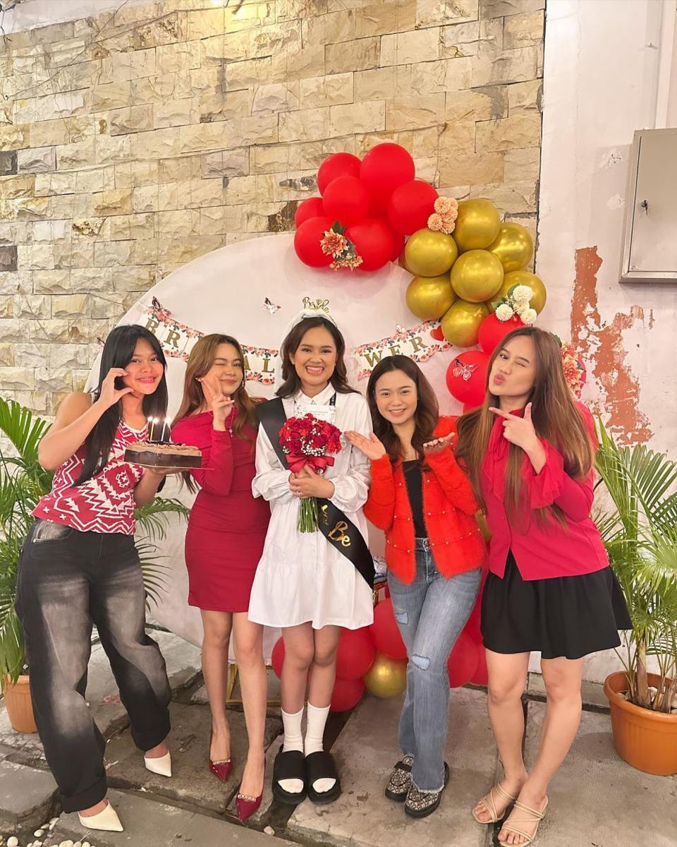 potret bridal shower Nia LIDA (instagram.com/lida2020.nia)