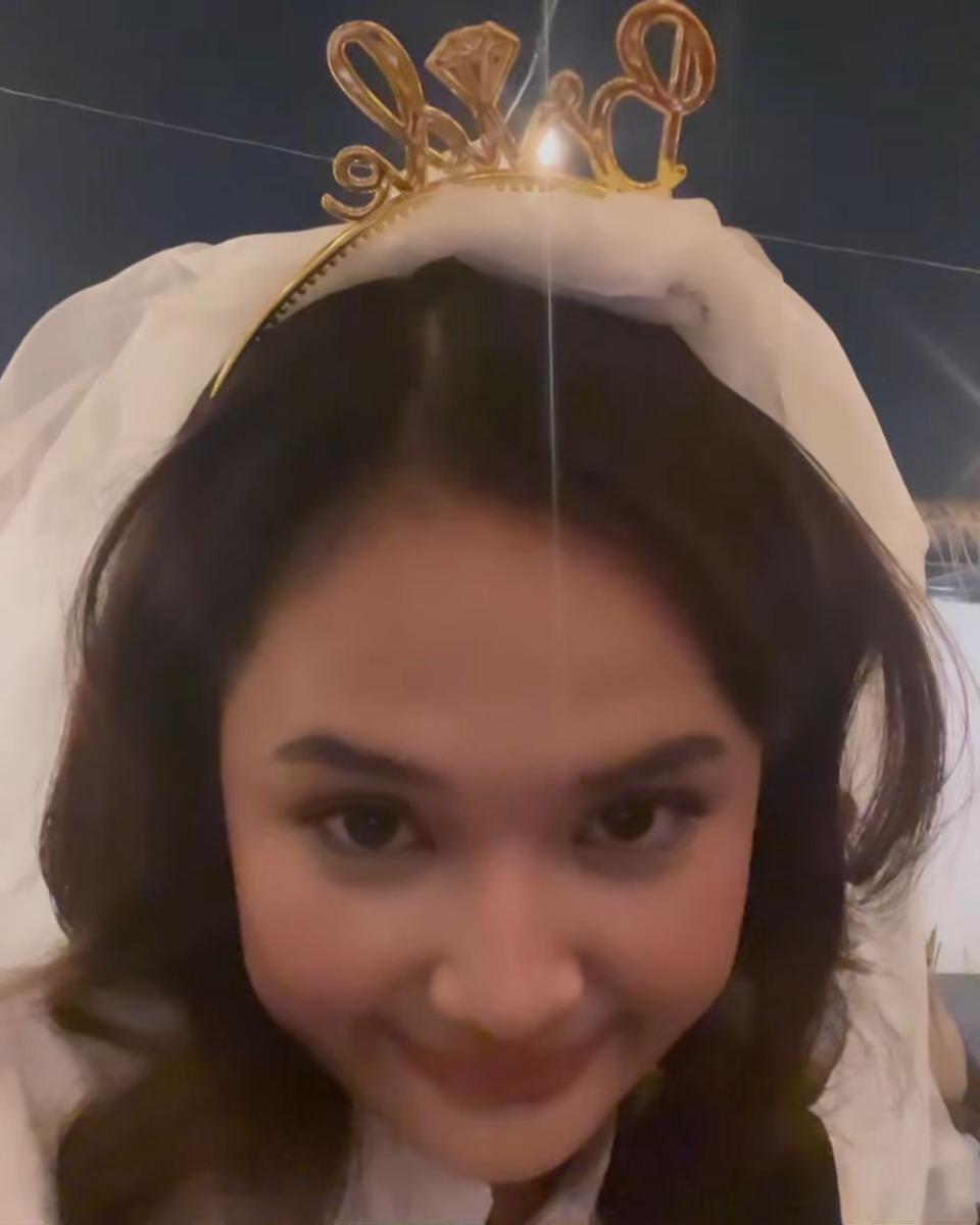 potret bridal shower Nia LIDA (instagram.com/lida2020.nia)