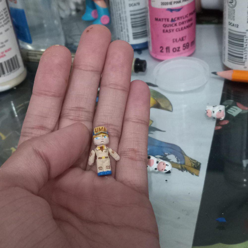 potret karya buatan tangan Harvest Moon (reddit.com/user/Onixren)