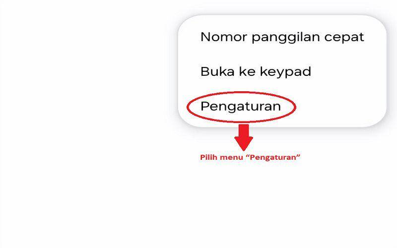 cara otomatis memblokir nomor tak dikenal di Android (dok. pribadi/Jubaedah Haryani)