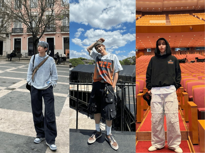 9 Ide Outfit Street Style Kekinian ala Shotaro RIIZE, Super Stylish!