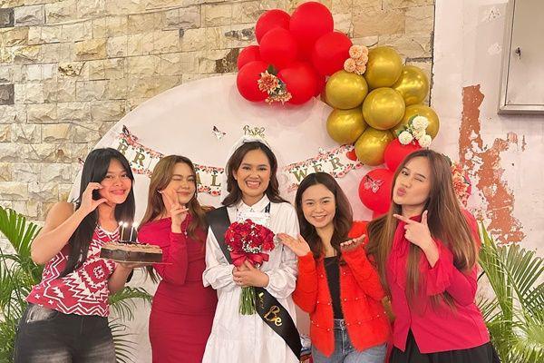 potret bridal shower Nia LIDA (instagram.com/lida2020.nia)