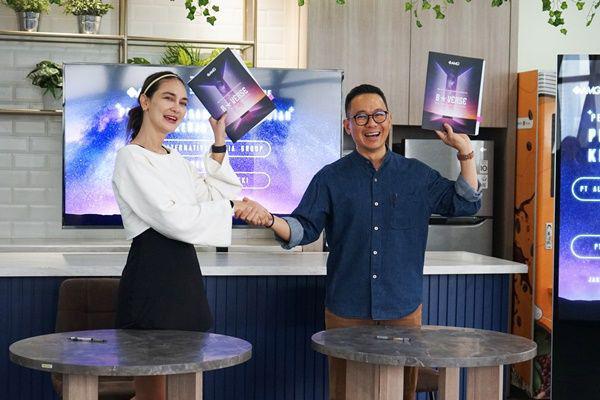 Kolaborasi Luna Maya X Bstarverse Indonesia, Dekatkan BTS dengan Fans