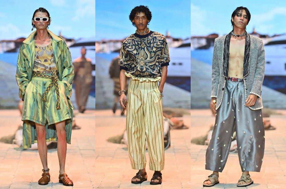 Batik Keris x SPOUS di Plaza Indonesia Men's Fashion Week (instagram.com/plazaindonesia)