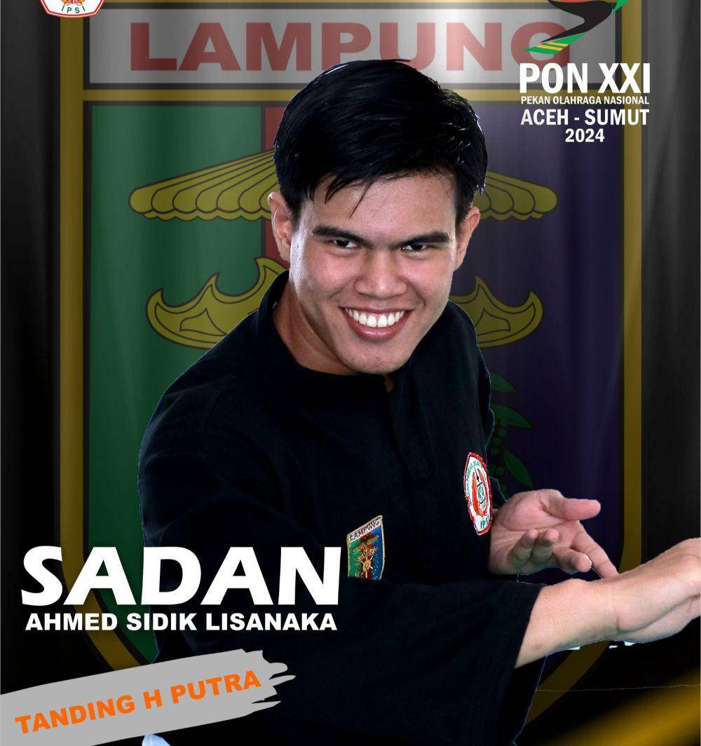 Pesilat Sa'dan Ahmed Sidik Lisanaka akan turun di laga final kelas H putra melawan pesilat asal Nusa Tenggara Barat (NTB). (IDN Times/Istimewa).