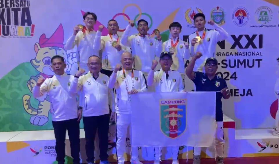 Sempat Disalip Banten dan Riau, Akhirnya Lampung Peringkat 10 PON 2024