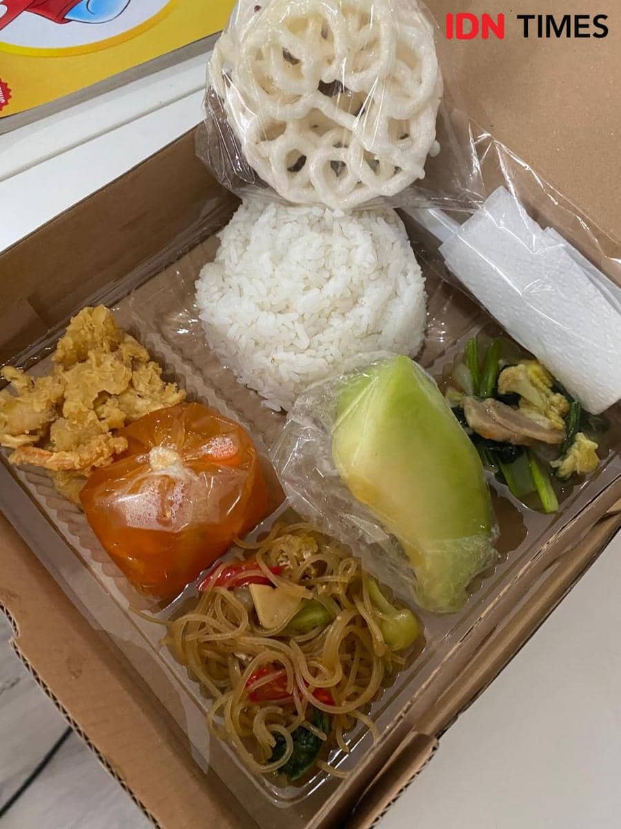 Menu makanan di kantor IDN (IDN Times/Fina Wahibatun Nisa)