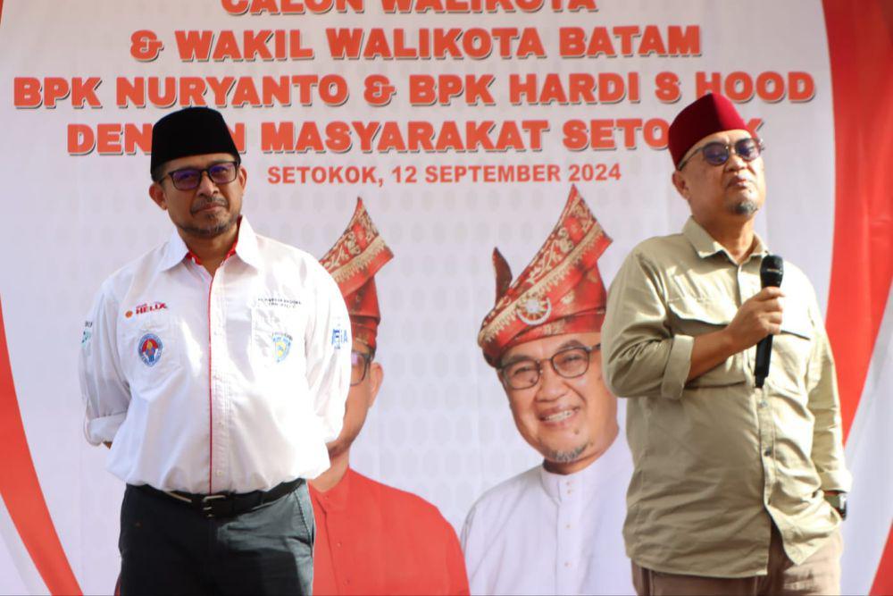 Pilkada Batam 2024, Nuryanto-Hardi Hood Usung Program Ekonomi Inklusif