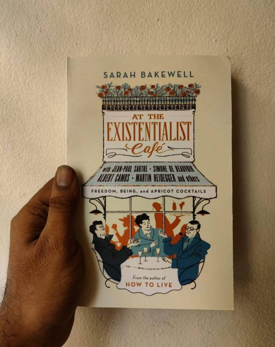 At the Existentialist Cafe. instagram.com/@the_bookshelfbd