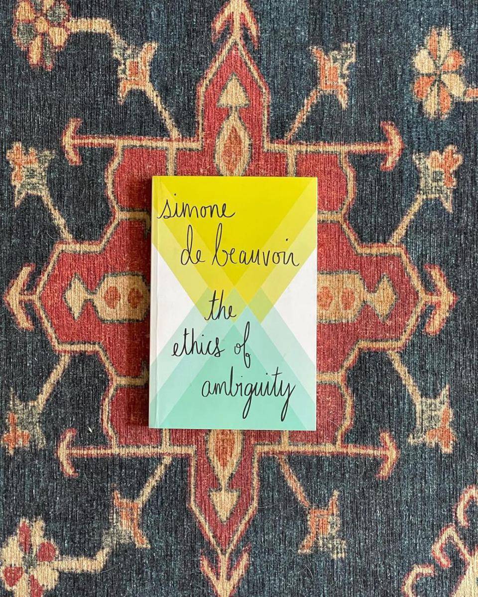 The Ethics of Ambiguity. instagram.com/@wombhousebooks