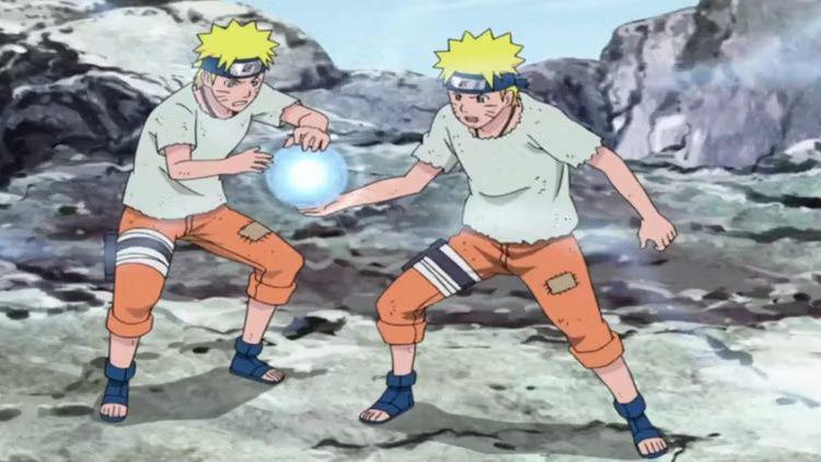 cuplikan Naruto berlatih jurus Rasengan (dok. Pierrot/Boruto: Naruto Next Generations)