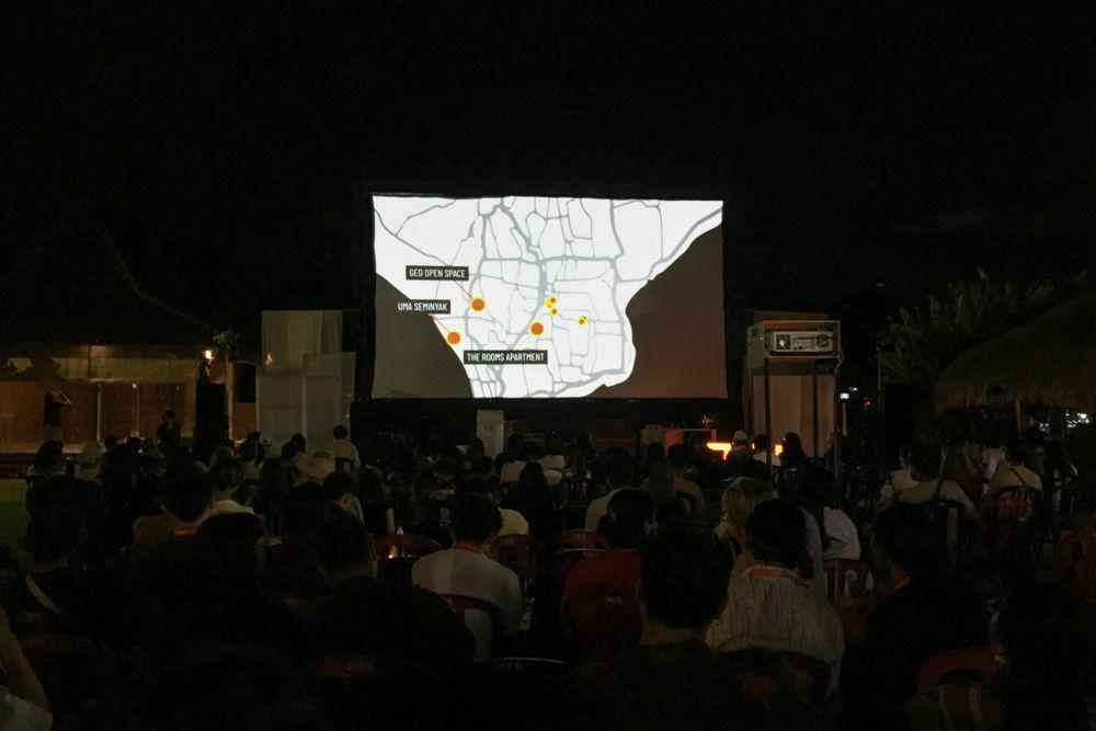 Suasana nonton film pendek bareng di MFW10 (dok.pribadi/Natalia Indah)