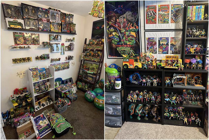 8 Koleksi Teenage Mutant Ninja Turtles, Ada yang Sekamar Penuh!