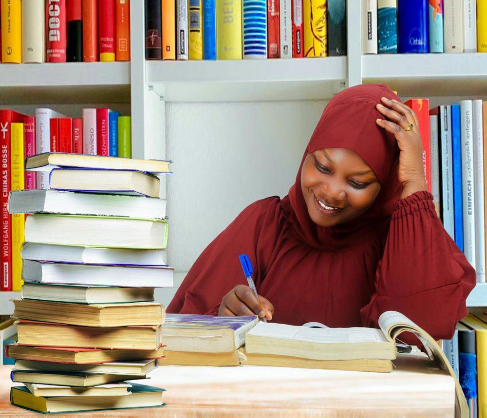 ilustrasi petugas perpustakaan (pexels.com/Marchalilah)