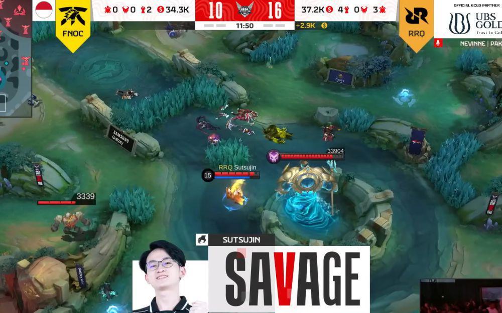 Momen savage dari Sutsujin pada Royal Derby jilid pertama MPL ID S14 (YouTube.com/MPL Indonesia)