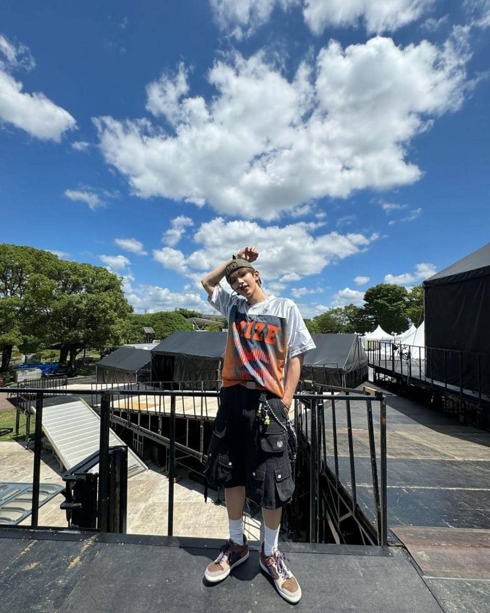outfit street style kekinian ala Shotaro RIIZE (instagram.com/riize_official)