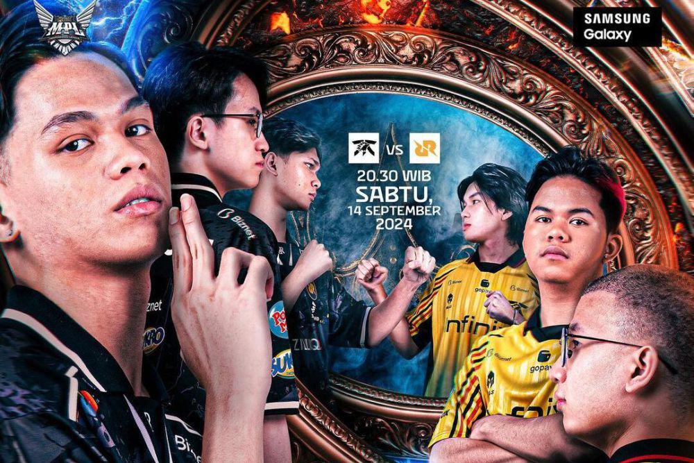 Laga Fnatic Onic vs RRQ Hoshi (instagram.com/@mpl.id.official)