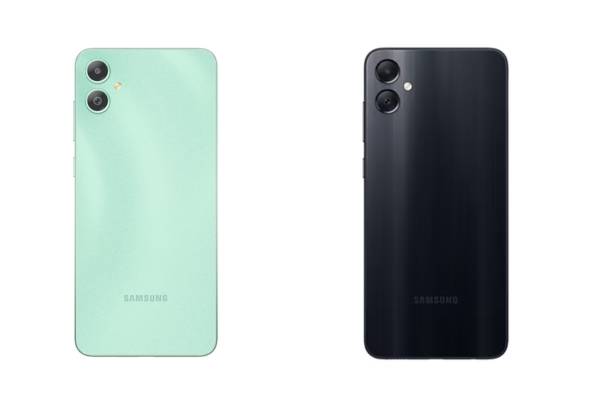 Samsung Galaxy M05 (kiri) vs Samsung Galaxy A05 (kanan) (samsung.com)