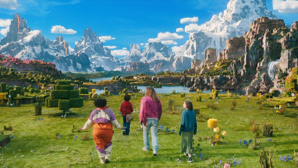 cuplikan film A Minecraft Movie (dok. Warner Bros. Pictures/A Minecraft Movie)