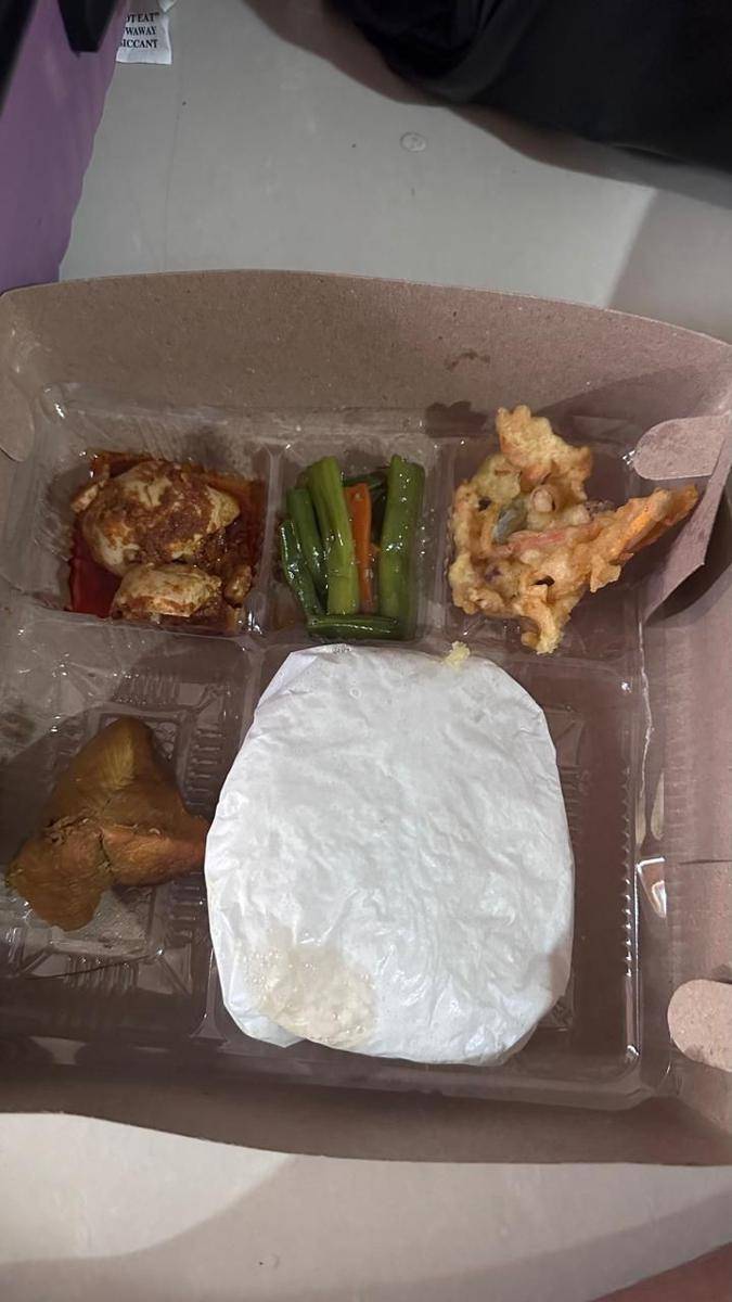 Menu makanan atlet PON Aceh-Sumut  (Istimewa)