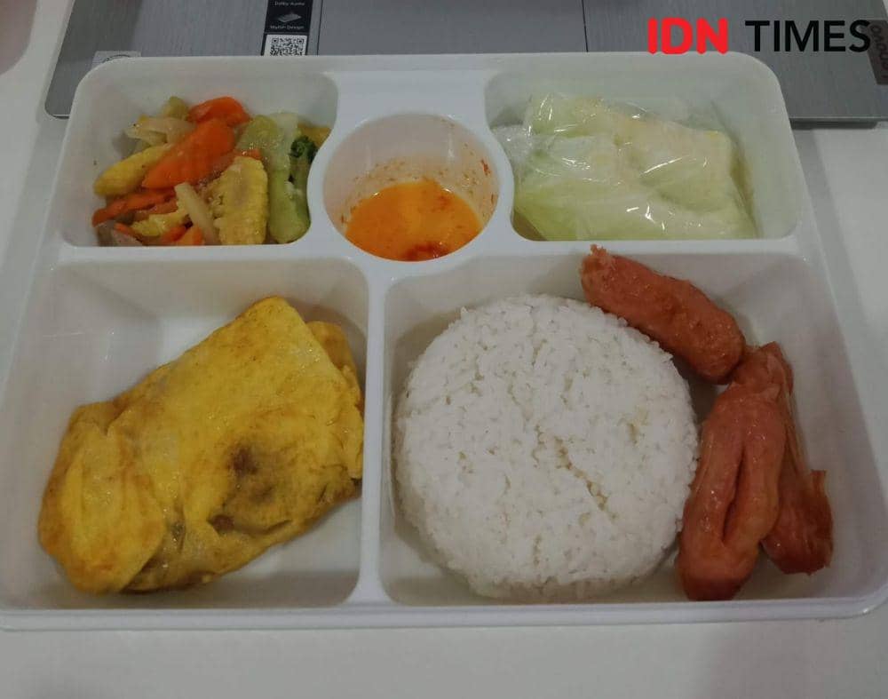 Menu katering kantor IDN (IDN Times/Fasrinisyah Suryaningtyas)