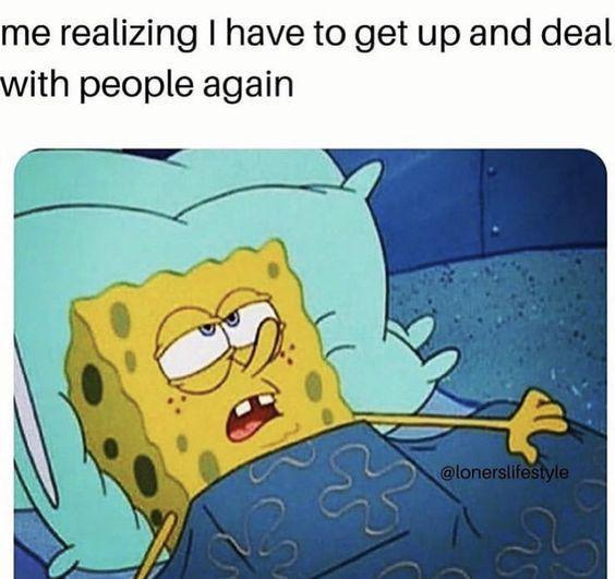 meme SpongeBob masalah anak muda (reddit.com/user/Neklausiau55555)