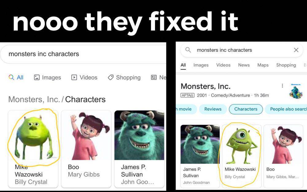potret meme kocak Mike Wazowski (reddit.com/r/memes)