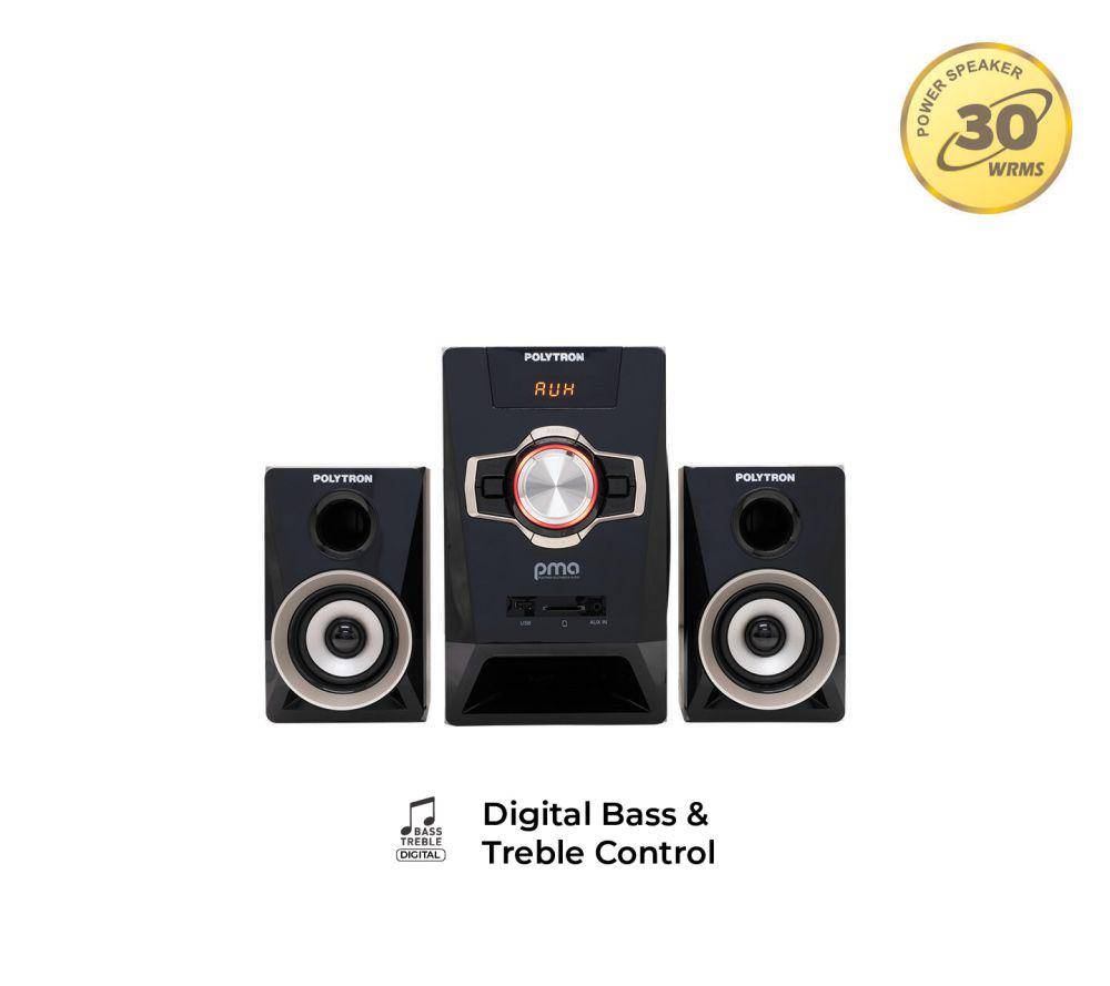 potret Polytron Bluetooth Speaker Multimedia PMA 9321 /B (polytron.co.id)