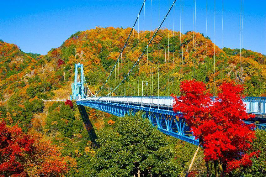 Jembatan Gantung Ryujin, Ibaraki, Jepang (visit.ibarakiguide.jp)