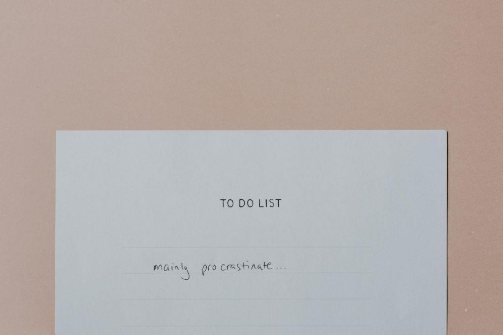 ilustrasi membuat to do list (unsplash.com/Annie Spratt)