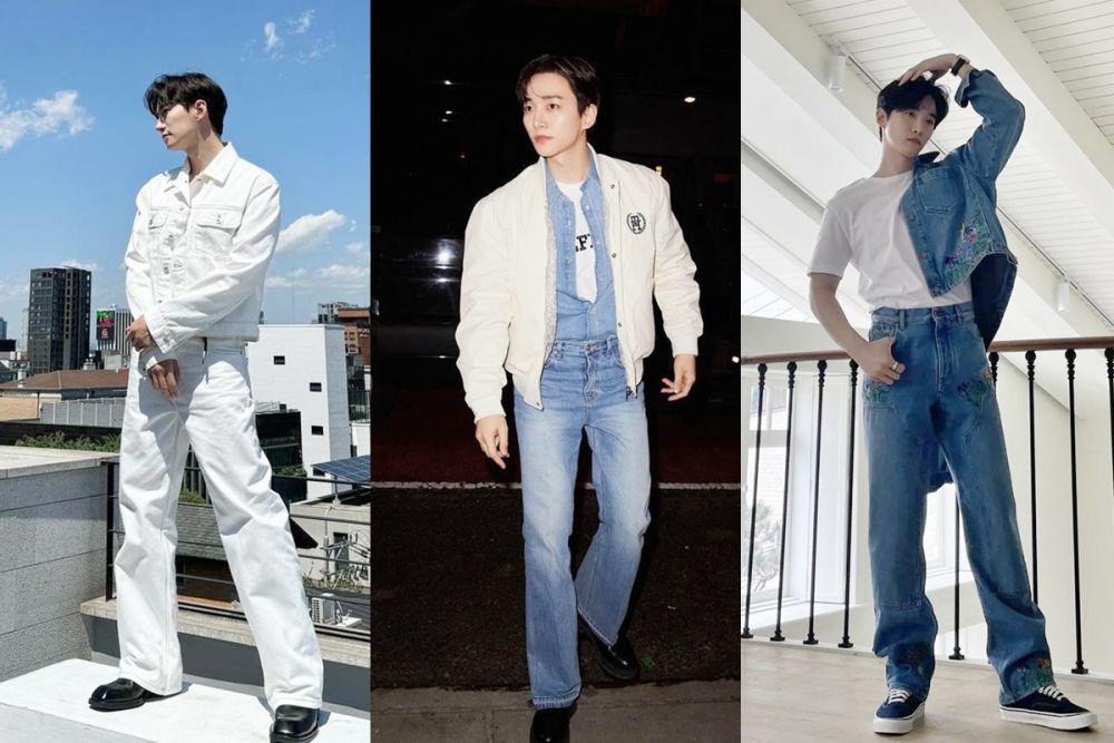 7 Ide Padu Padan Outfit Denim ala Lee Jun Ho, Swag dan Trendi!