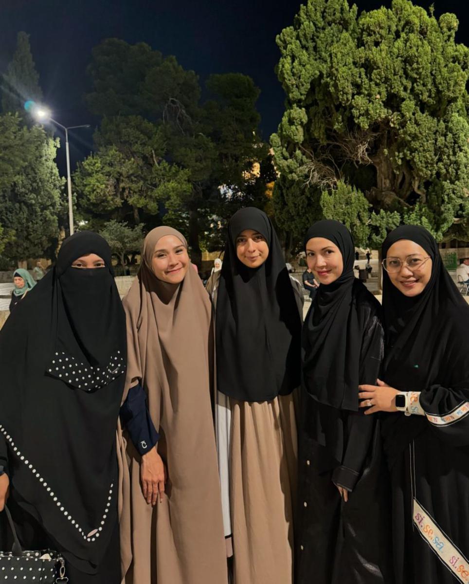 potret Zaskia Adya Mecca ke Masjid Al Aqsa (instagram.com/zaskiadyamecca)