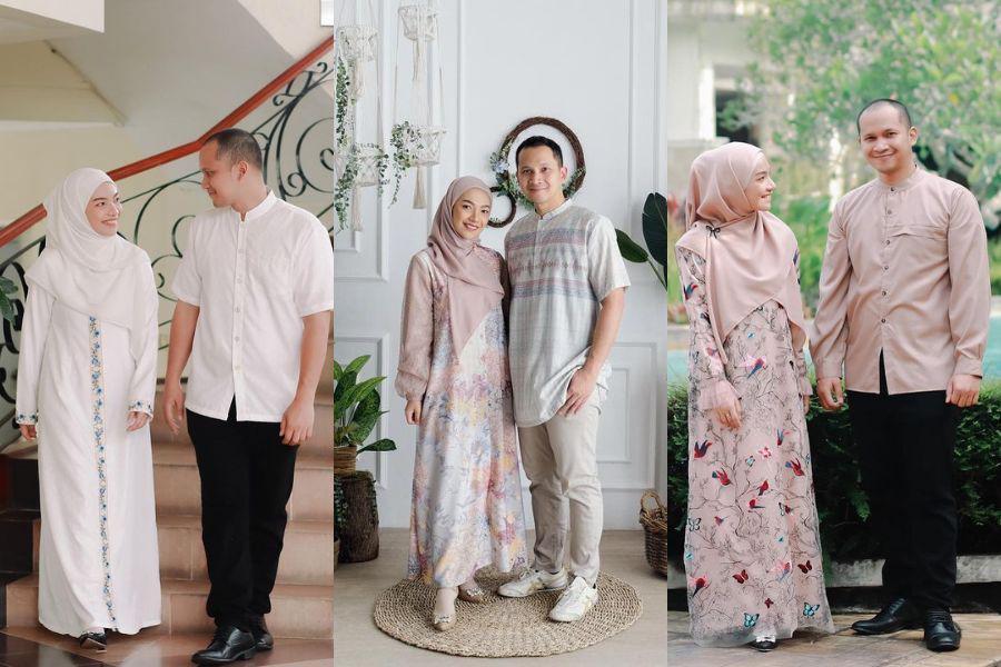 7 OOTD Couple Selmadena dan Suami, Keharmonisan Bikin Netizen Takjub