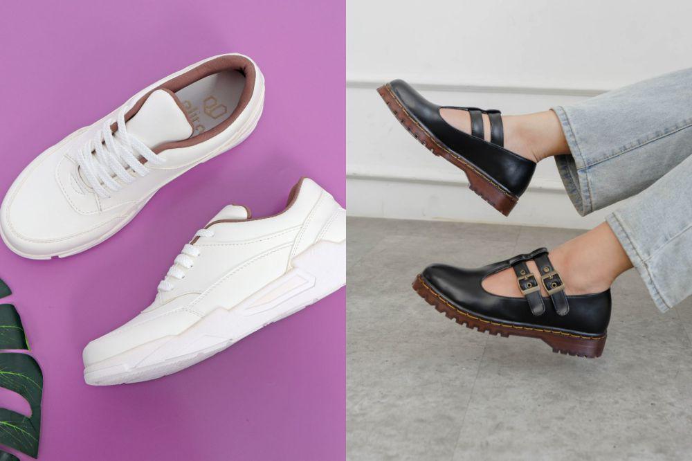 8 Rekomendasi Sepatu Cewek Lokal untuk Kuliah, Nyaman dan Trendi!
