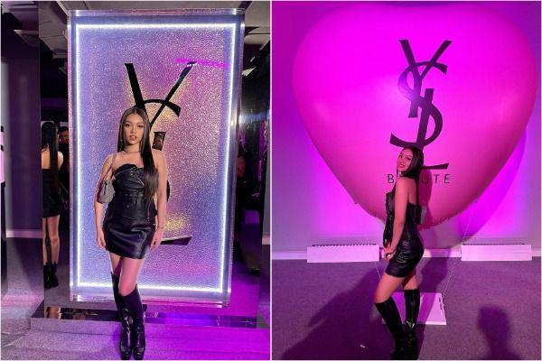 8 Potret Naura Ayu Hadiri Event YSL Beauty, Memesona!