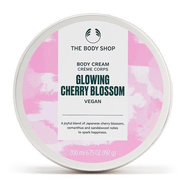 The Body Shop Glowing Cherry Blossom Body Cream (Shopee/The Body Shop Official)