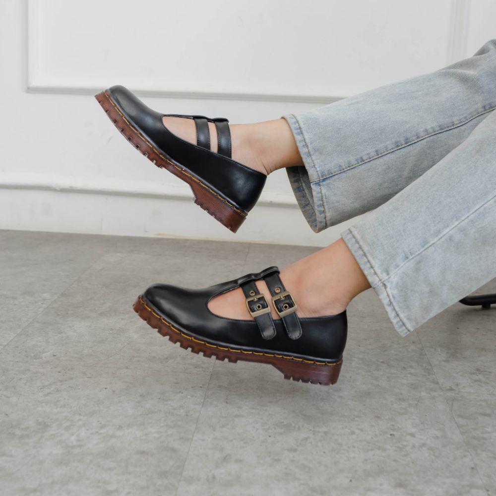 Dianable - Kara Docmart Maryjanes (shopee.co.id/Dianable Official Shop)
