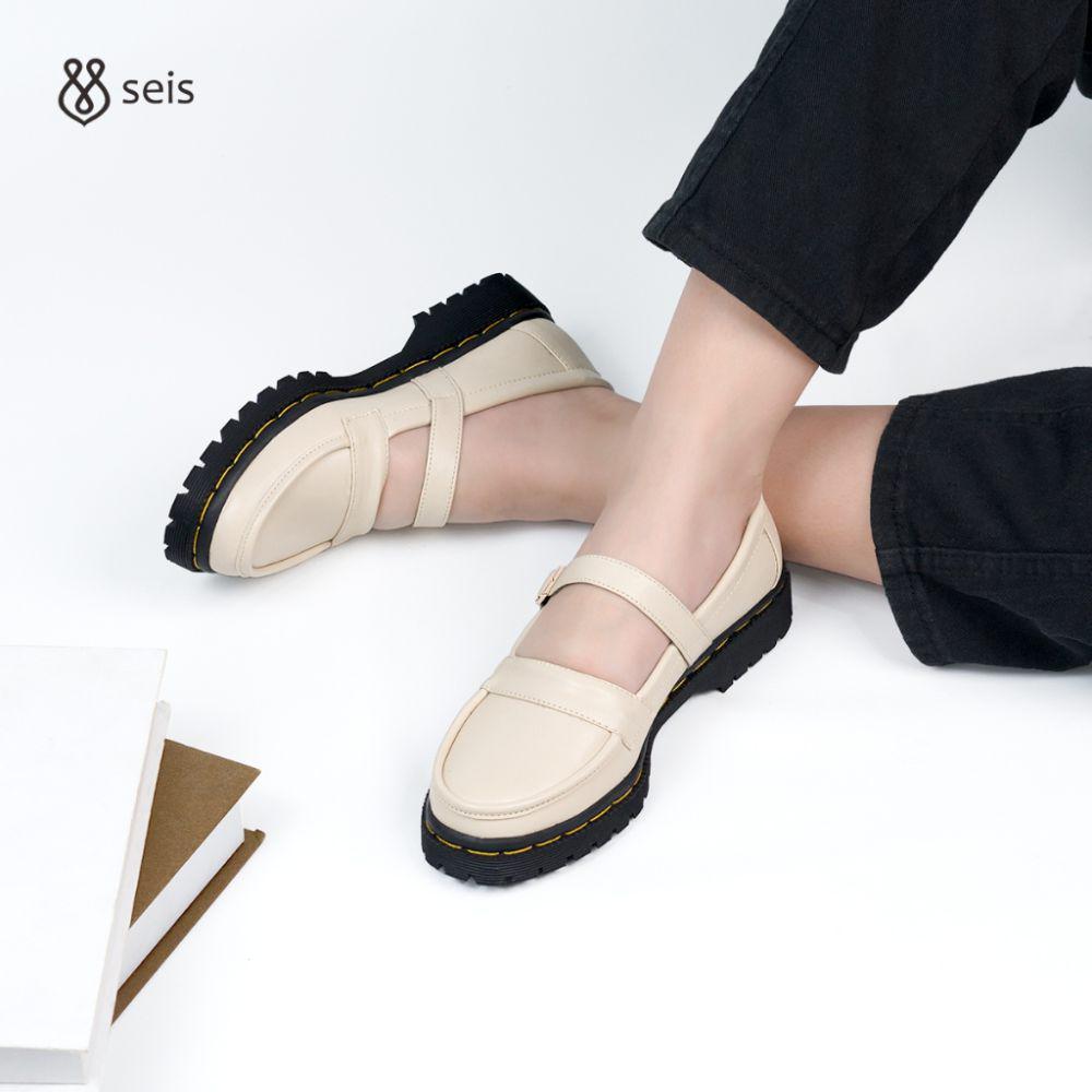 SEIS Clover Sepatu Docmart Wanita (shopee.co.id/Seis Official Shop)