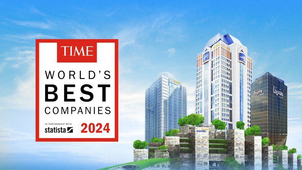 Bank Mandiri pun kembali mendapat pengakuan dari Majalah TIME dan masuk dalam daftar “World’s Best Companies 2024”.  (Dok. Bank Mandiri)