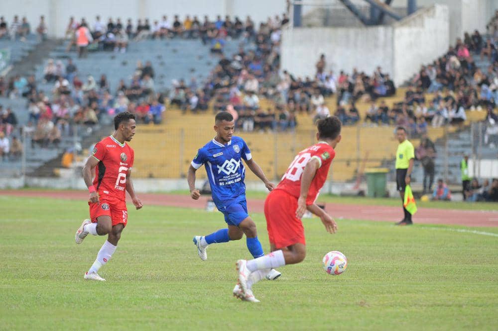 Bermain Menyerang, PSPS Ditahan Imbang FC Bekasi City